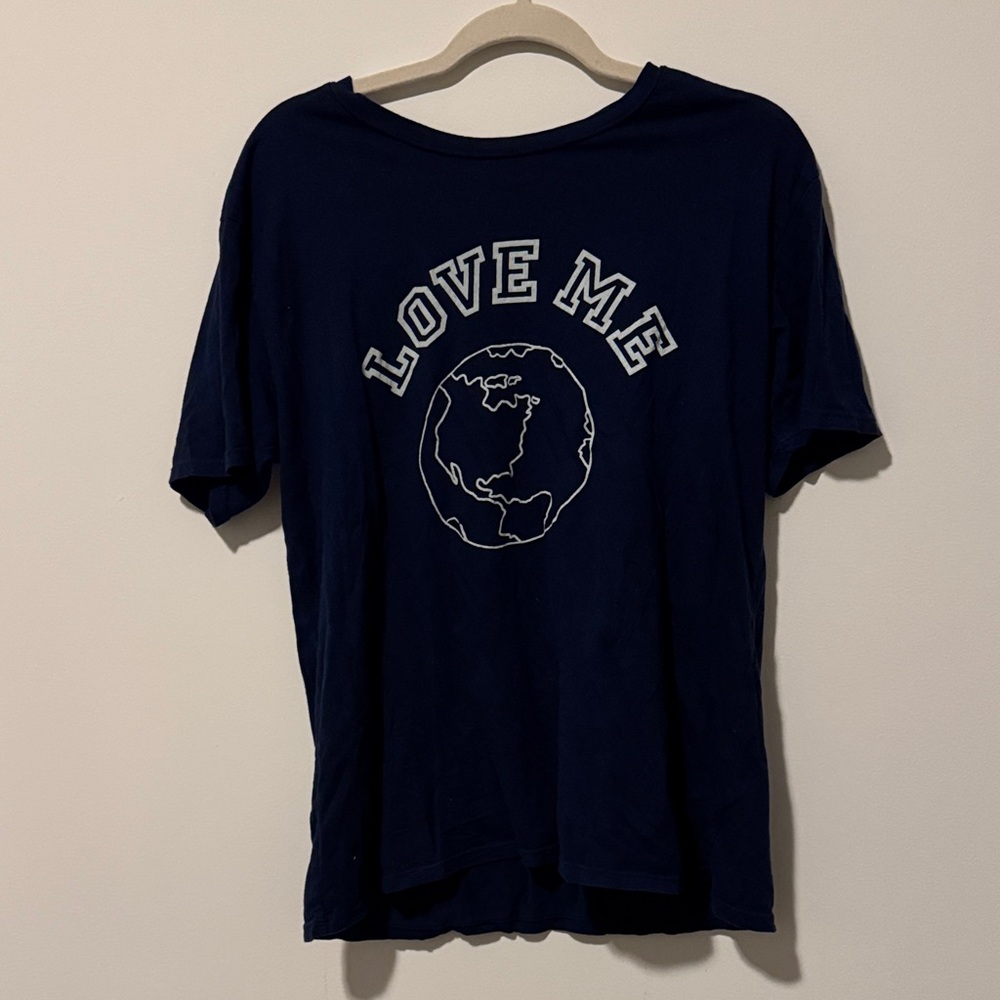 Treasure & Bond Navy Blue 'Love Me' Tee